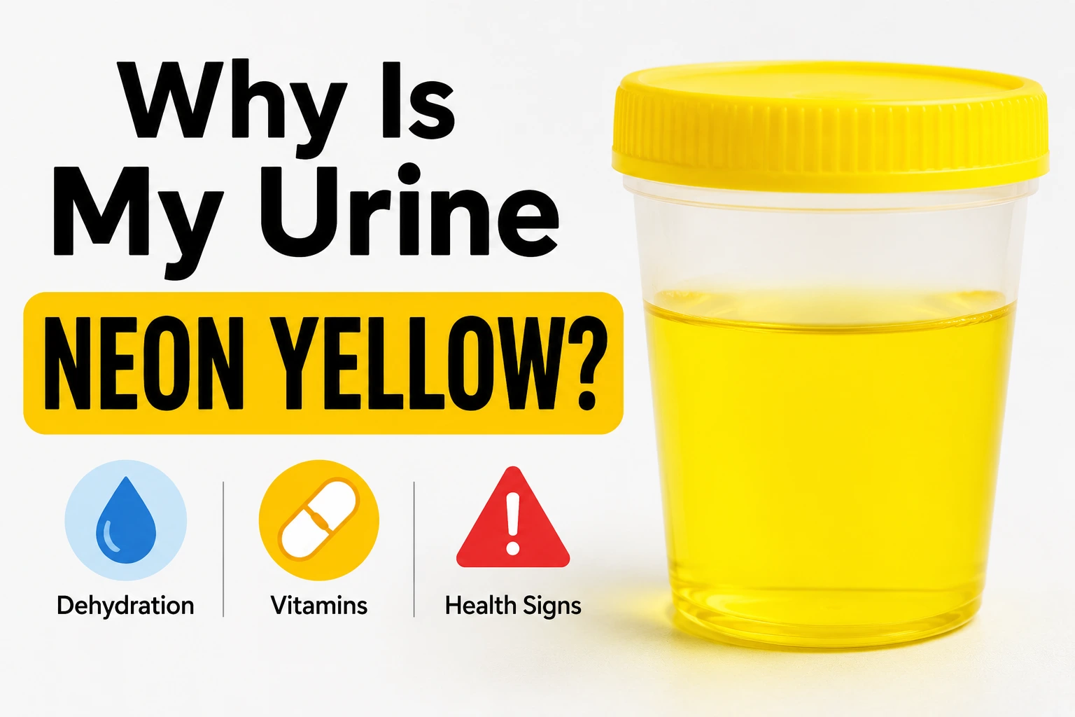 Why Is My Urine Neon Yellow?